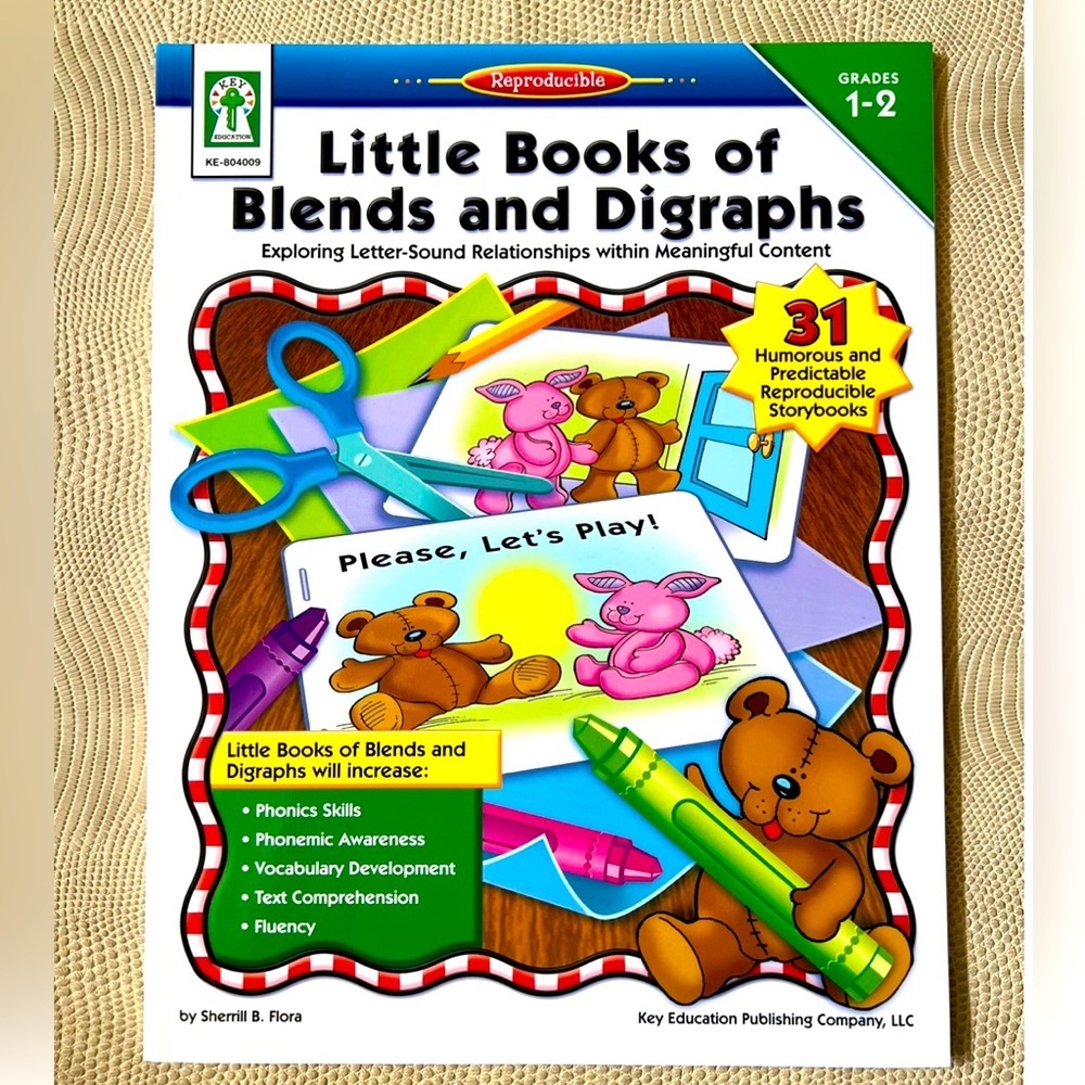 ✏️✏️ Grades 1-2: Little Books of Blends & Digraphs “NEW” ✏️✏️